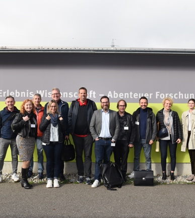 Die Teilnehmenden an der Branchenversammlung im PSI